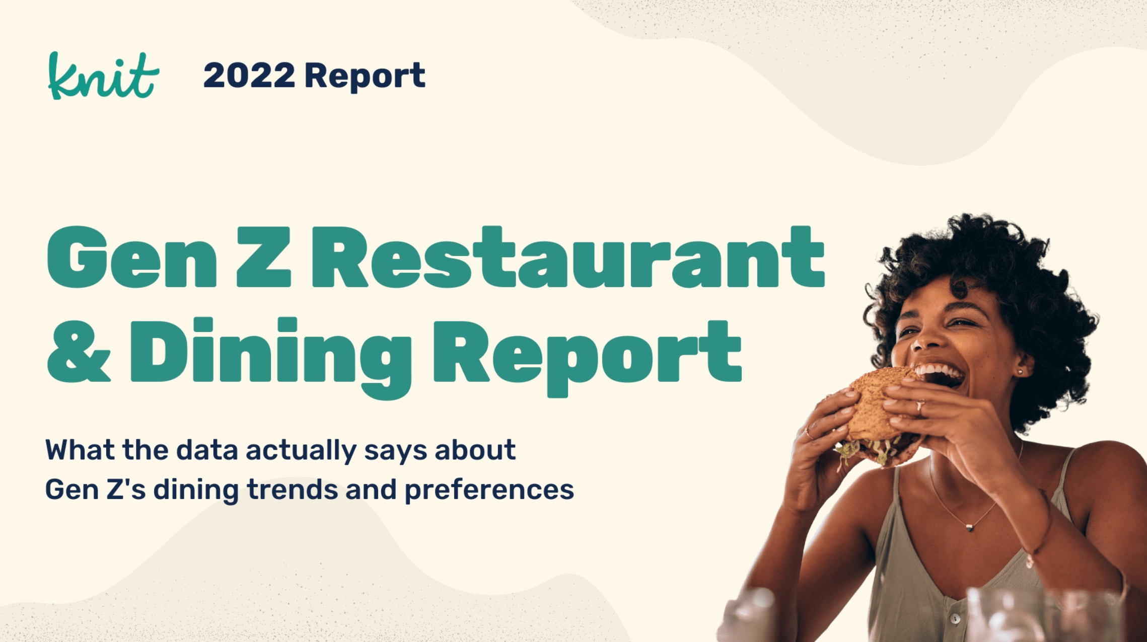 Knit Gen Z Dining Report Cover