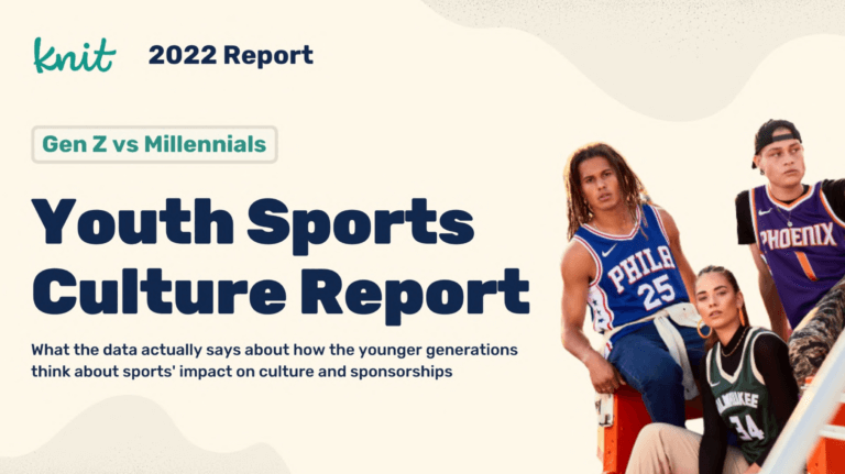 Knit – Youth Sports Culture & Sponsorship Report - Cover